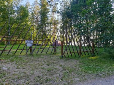 Telttapaikka rannalla, Nestorinranta